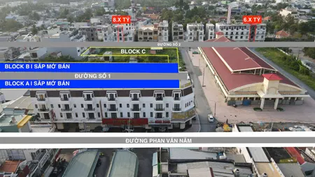 NHÀ MẶT TIỀN 4 TẦNG NGAY CHỢ CÁI VỒN - VĨNH LONG.