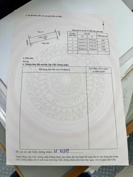 Bán đất 70m² ngang 4m giá 2.65 tỷ Phường Hoa Lư