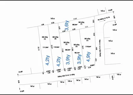 BÁN LÔ ĐẤT 90m² FULL THỔ CƯ – TÂN XUÂN 1, HÓC MÔN