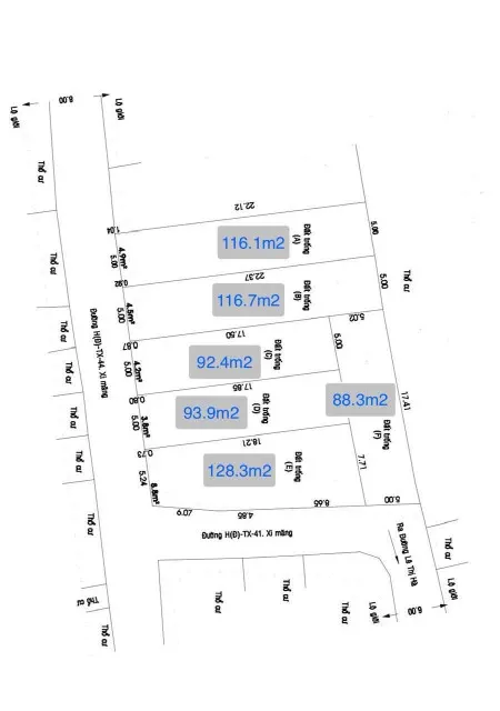 BÁN LÔ ĐẤT 120m² FULL THỔ CƯ – TÂN XUÂN 1, HÓC MÔN