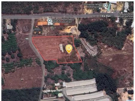 Bán đất 11611.6m² ngang 84m giá 25 tỷ Xã Hồ Tràm