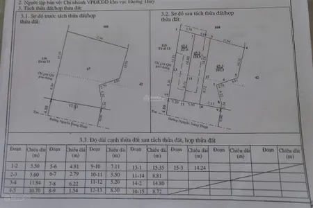 2 lô mặt tiền nguyễn trọng thuật. hương thuỷ, tp huế. gần sân bay