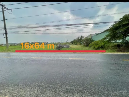 Bán 1000m2 mặt tiền kinh doanh đường tỉnh lộ 827b 16 x 64m có 180 m2 thổ giá 5 tỷ 500 triệu