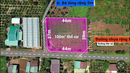 Chính chủ cần bán lô đất 2 mặt tiền ngay trung tâm xã, quá đẹp, phù hợp kinh doanh
