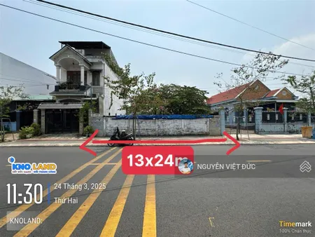 Đất ngang 13m mặt tiền võ thị sáu ngay go dĩ an xây khách sạn, văn phòng công ty