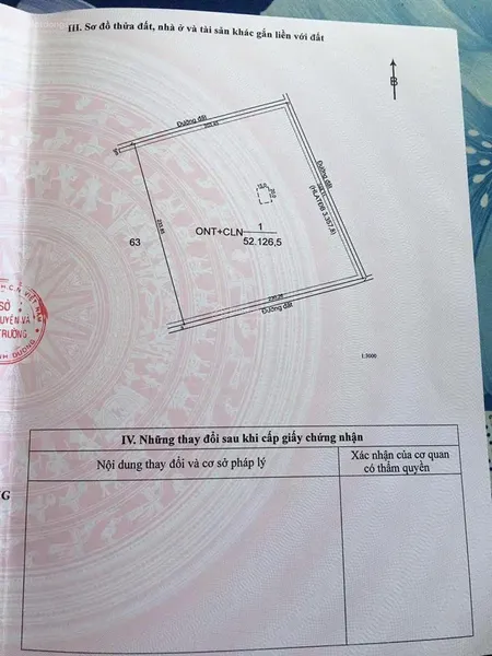 Bán đất 3 mặt tiền tổng hơn 5,2ha