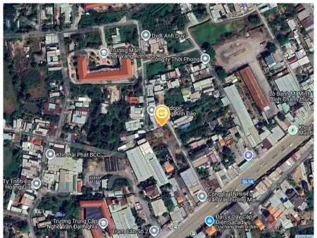 Bán đất 122.4m² ngang 7m giá 5.5 tỷ Xã Bình Chánh