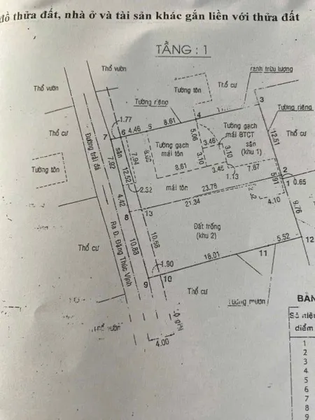 ĐẤT ĐẸP 600M² (300M² THỔ CƯ) ĐƯỜNG BÊ TÔNG 5M ĐÔNG THẠNH, HÓC MÔN CHỈ 9,5 TỶ