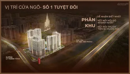 Bán căn hộ chung cư 2pn, 2wc tại the paris vinhomes ocean park, 4 tỷ vnd 0963 663 ***