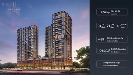 Nhận booking căn hộ orchard grand sycamore 75m² 2pn, 2wc thành phố mới hcm (cđt capitaland)