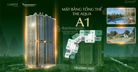 Bán gấp 2pn, 2wc, 61m2 tòa a1 giá 5,88 tỷ bao phí (tt tiến độ) tại lumiere evergreen 0974 690 ***