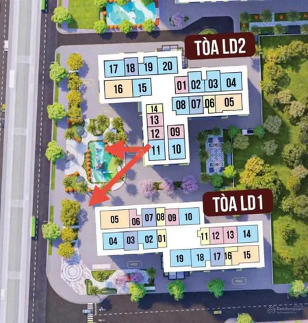 London căn góc 2pn tứ quý 1, tầng trung, view thoáng giá 4,335 tỷ vào tiền nhỉnh 1,5 tỷ