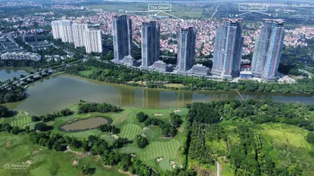 Bán căn 06 toà landmark2 2ngủ 2vs toà, tầng trung đẹp nhất view trọn vẹn hồ thiên nga, sân golf