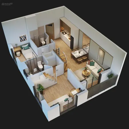 Tìm đâu ra căn hộ lên tới 5pn mà giá chỉ nhỉnh 2 tỷ, căn góc 2 mặt thoáng