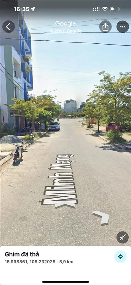 Bán lô mặt tiền đường minh mạng ngũ hành sơn