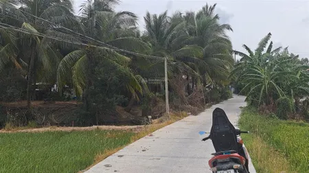 Đất mặt tiền 9m98*60m30 sổ hồng riêng giá 180 tân hồng đồng tháp