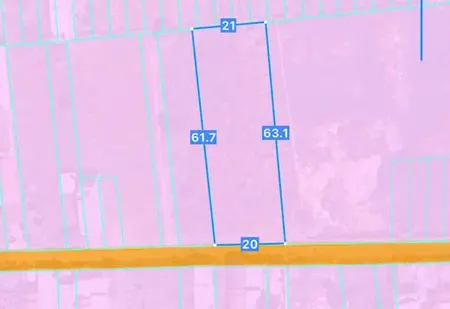 1,270m2 Thổ cư 100%, Vị trí trung tâm, dân cư đông kín, quá đẹp