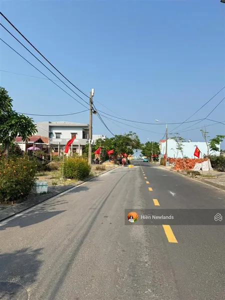 Bán lô đất 115m mặt tiền đường phan tòng trục thông sông và biển khu tân trà giá 6,2 tỷ