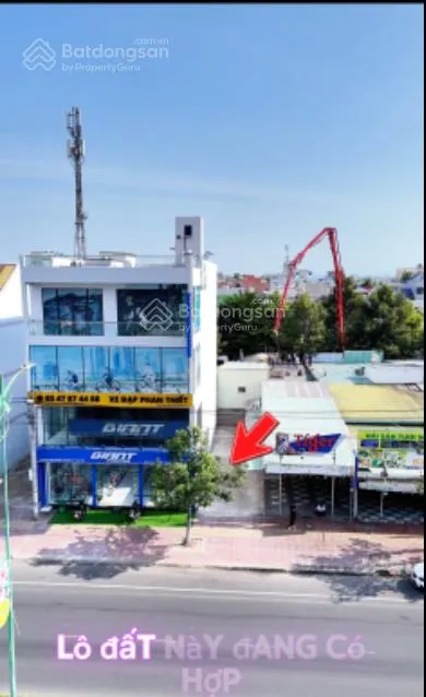 Mặt tiền đại lộ hùng vương 100m2, đất vàng sát lotte mart