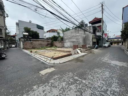 Bán lô góc 2 mặt tiền đất đào cam mộc, uy nỗ, đông anh, hà nội, 7,9 tỷ, 63m2 hot!
