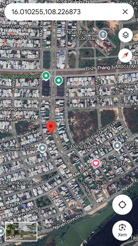 Bán đất mặt tiền diên hồng hòa xuân, trục 33m, đông bắc 100m2 giá 6ty350 rẻ nhất thị trường