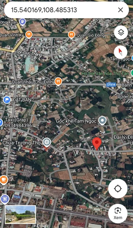 Bán đất đường nhựa Tam Ngọc phường Hương Trà mới. Giá 1tỷ8
