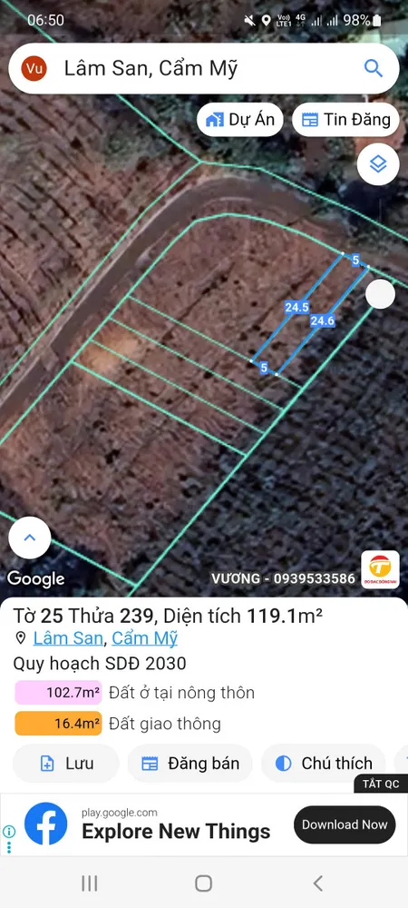 Nhà Đất Lâm San Cẩm Mỹ Đồng Nai