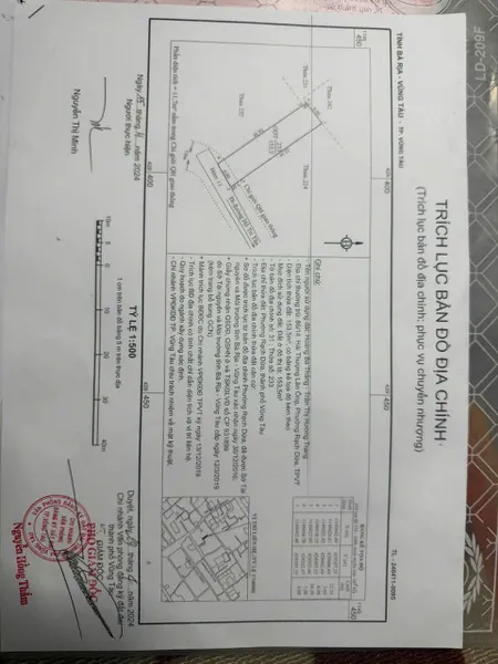CHÍNH CHỦ CẦN BÁN – ĐẤT 153m² FULL THỔ CƯ – HẺM Ô TÔ – CÓ 6 PHÒNG TRỌ SẴN - RẠCH DỪA, TP VŨNG TÀU