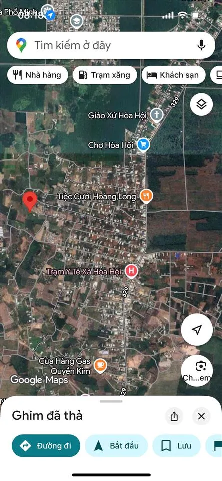 Hot! cần bán 11.000m2 đất phủ hồng 300m2 thổ cư ngay trung tâm xã hòa hội giá quá rẻ 5,5 tỷ