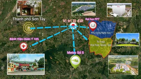 Chính chủ cần bán gấp lô đất cách đại học quốc gia 900m