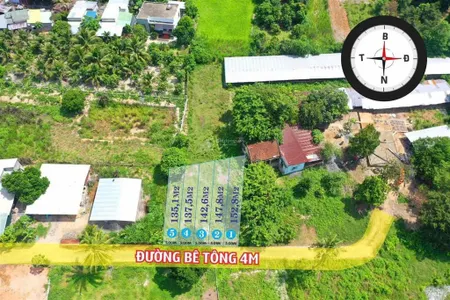 Mở bán 5 lô đất đẹp,giá đầu tư tại xã suối tiên, diên khánh, giá từ 740tr đến 799 triệu