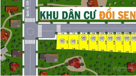 Đất liên kề khu dân cư đồi sen 71m2 giá 770 triệu, sổ đỏ trao tay
