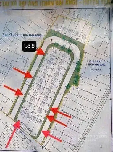 Bán lô đất đấu giá 50m2 đại áng ngọc hồi. giáp khu đô thị đại áng. vành đai 4