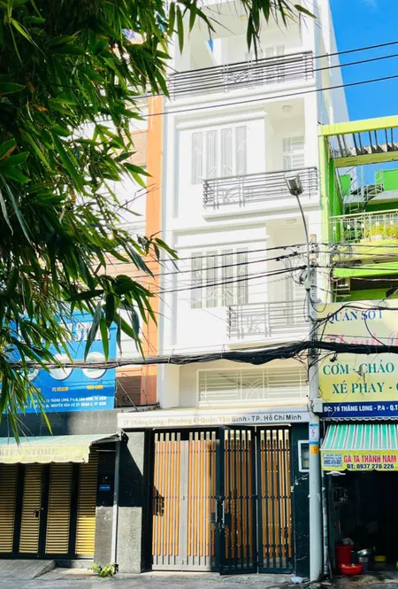BÁN NHÀ MT THĂNG LONG, TÂN BÌNH - 4,5x20 (89M2) - TRỆT x 5 LẦU - GIÁ 23 TỶ