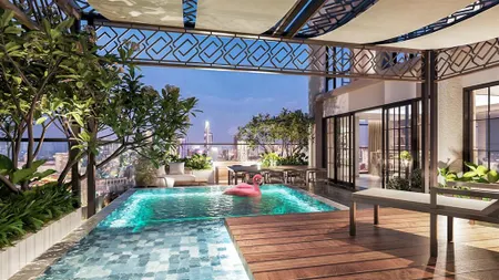 Độc quyền penthouse 350m2kiều by kita view sông landmark 81 pháo hoa 150tr/m2 ck 16% 0349 518 ***