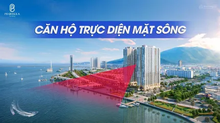 Quỹ căn độc quyền ngoại giao trực diện mặt sông peninsula 2pn đầu tư vốn nhỏ