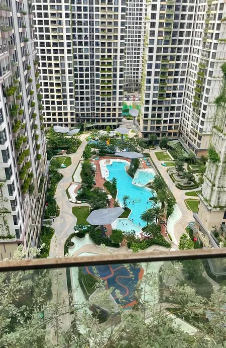 Căn 1pn+ tòa d2 3tỷ590tr tầng trung view nội khu lumiere boulevard có ban công có thể làm 2pn
