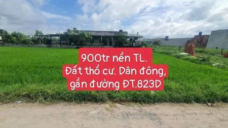 Bán đất 530.4m² ngang 4m giá 900 triệu Xã Đức Hòa