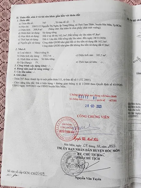Bán nhà SỔ HỒNG RIÊNG