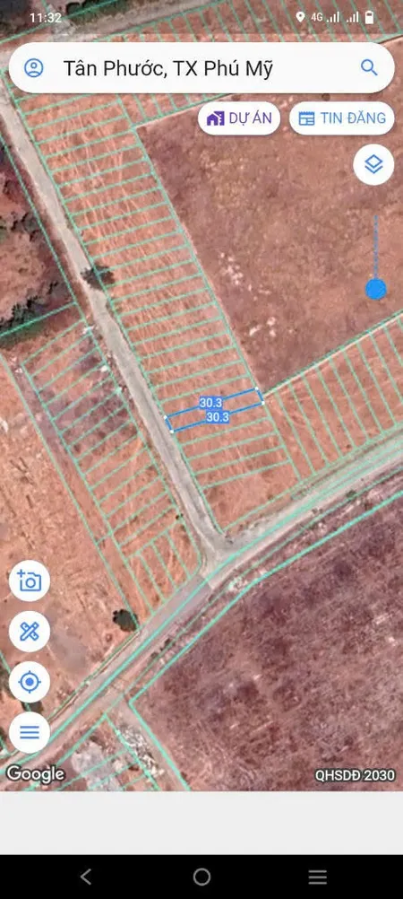 Bán đất 150m² ngang 5m giá 1.6 tỷ Phường Tân Phước