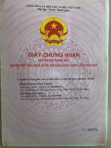 NHÀ VỊ TRÍ ĐẸP - GIÁ TỐT Chính Chủ Cần Bán Căn Nhà Ngay Trung Tâm Thành Phố Đà Nẵng