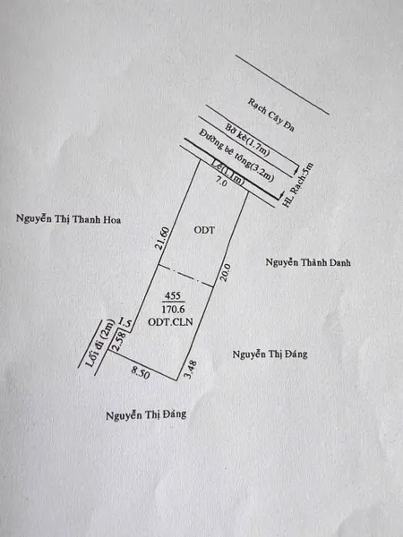 Bán đất 170.9m² ngang 7m giá 5.2 tỷ Phường Thủ Dầu Một 0815422197