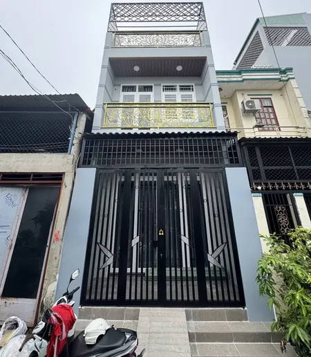 Bán nhà mới 3 tầng, 64m2, 4x16, đường nhựa 6m xe tải, khu phân lô Hương Lộ 2, Chỉ hơn 5 tỷ