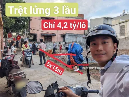 Cơ hội lô đất vàng 68m2 mt đường 52, hiệp bình chánh chỉ 4.2 tỷ