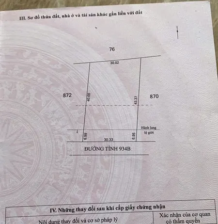 Bán đất xã Đại Ân 2 cũ 1465.9m² ngang 30m giá 4.95 tỷ Xã Trần Đề, TP Cần Thơ