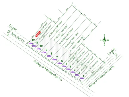 Bán đất 210m² giá 299 triệu Xã Đạ Tẻh 3