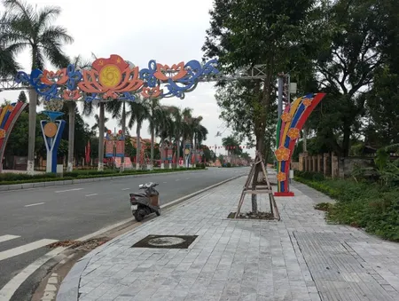 Bán đất Gia Bình, Bắc Ninh. 85M2 * 5m2 * mt 9m * 4,85 tỷ. lô góc, vỉa hè ô tô tránh, kinh doanh
