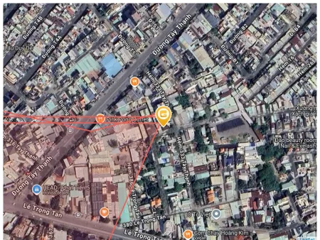 Bán đất 4530m² ngang 90m giá 317 tỷ Phường Tây Thạnh