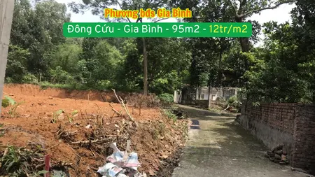 Bán đất sân bay Gia Bình - 12tr/m2 - Đông Cứu