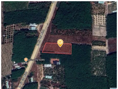 Bán đất 4157.1m² ngang 40m giá 1.5 tỷ Xã Trừ Văn Thố